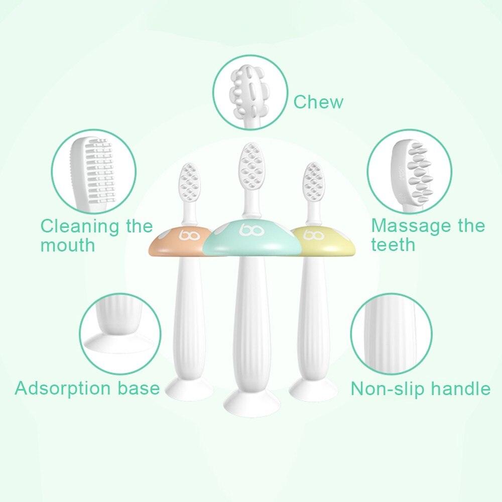 NewOne by Mambobaby Three Phases Toothbrush (0-5yo) | The Nest Attachment Parenting Hub