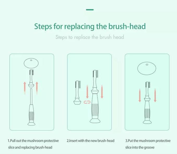 NewOne by Mambobaby Three Phases Toothbrush (0-5yo) | The Nest Attachment Parenting Hub
