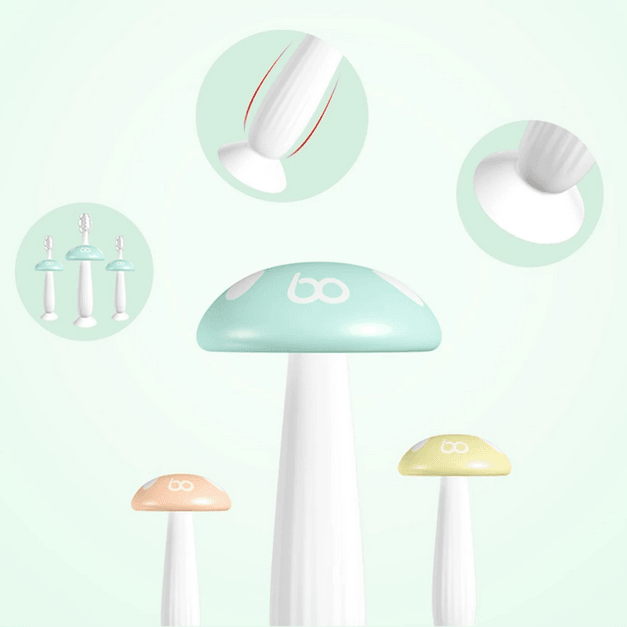 NewOne by Mambobaby Three Phases Toothbrush (0-5yo) | The Nest Attachment Parenting Hub