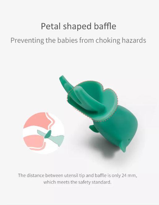 NewOne by Mambobaby Whale Spoon & Fork | The Nest Attachment Parenting Hub