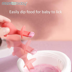 NewOne by Mambobaby Whale Spoon & Fork | The Nest Attachment Parenting Hub