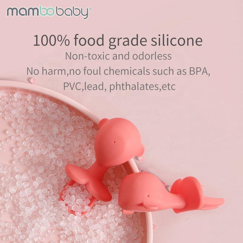 NewOne by Mambobaby Whale Spoon & Fork | The Nest Attachment Parenting Hub