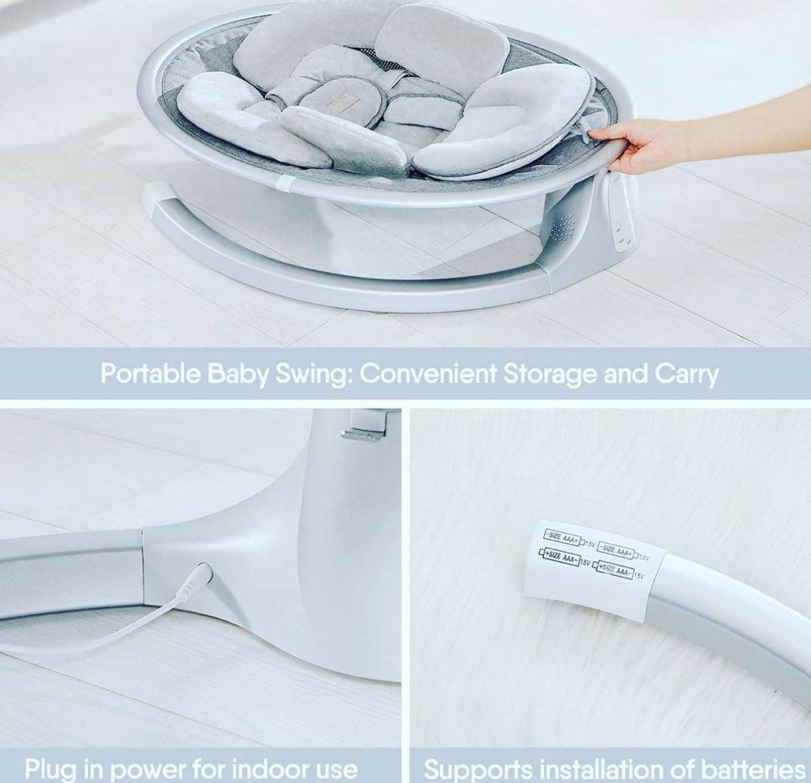 NiZU Baby Swing | The Nest Attachment Parenting Hub