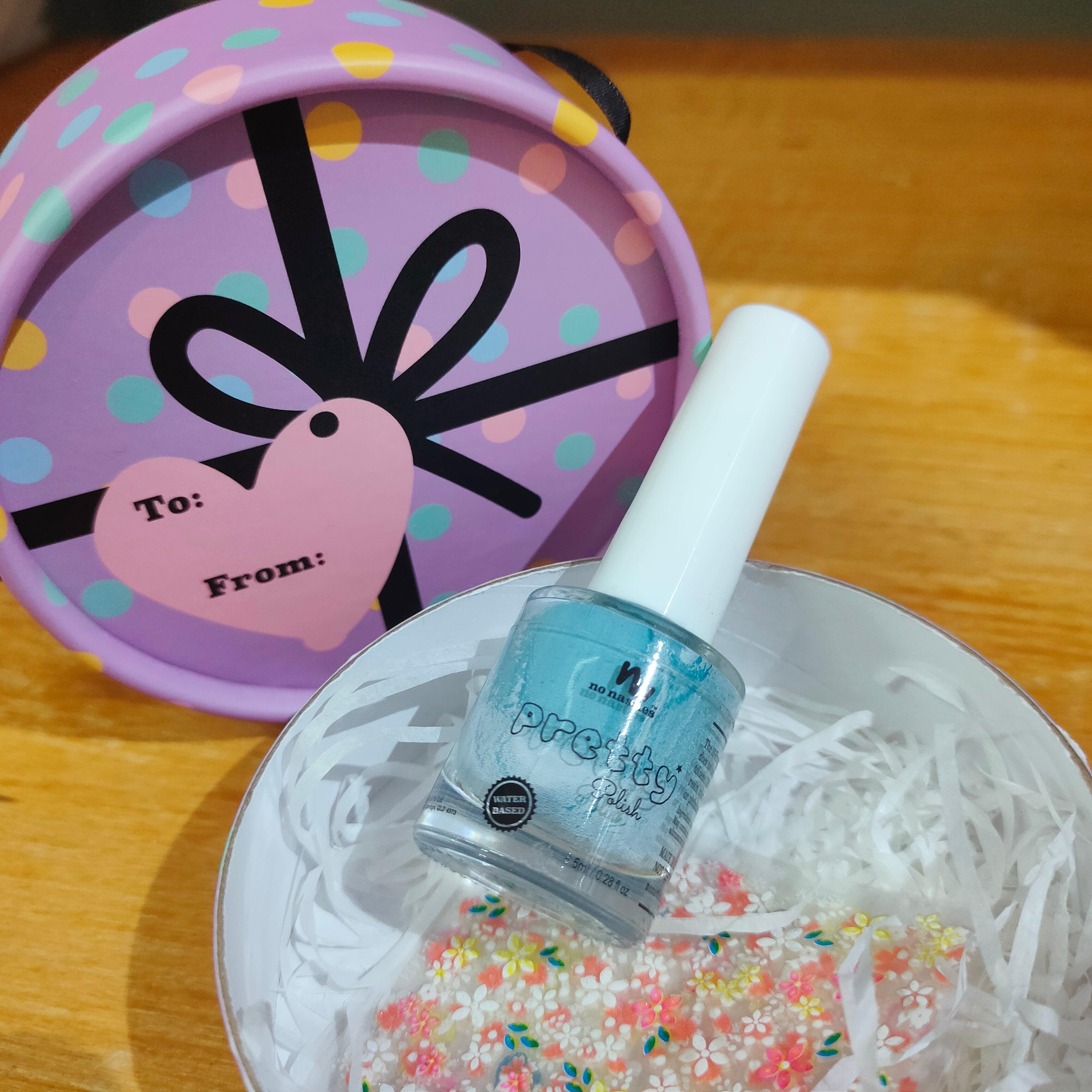 No Nasties Polish Bauble with Nail Stickers | The Nest Attachment Parenting Hub