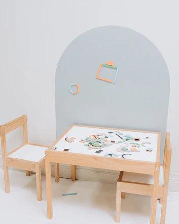 Olive & Cloud Multifunctional Magnetic Wall Decal | The Nest Attachment Parenting Hub