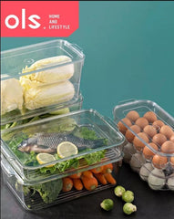 OLS Stackable Refrigerator Organizer with Cover | The Nest Attachment Parenting Hub