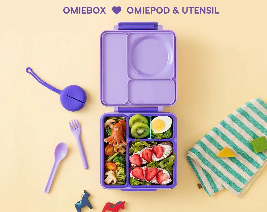 OmieBox Hot & Cold Bento Lunchbox V2 | The Nest Attachment Parenting Hub