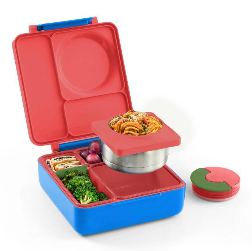 OmieBox Hot & Cold Bento Lunchbox V2 | The Nest Attachment Parenting Hub