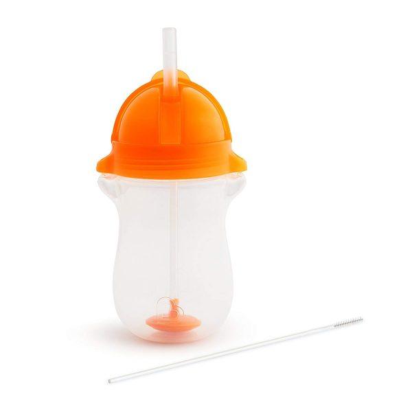Munchkin Click Lock™ Weighted Flexi-Straw Cup 10oz 12m+ | The Nest Attachment Parenting Hub