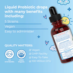 MaryRuth's Infant Probiotic Drops Unflavored 30ml (6-12mo)