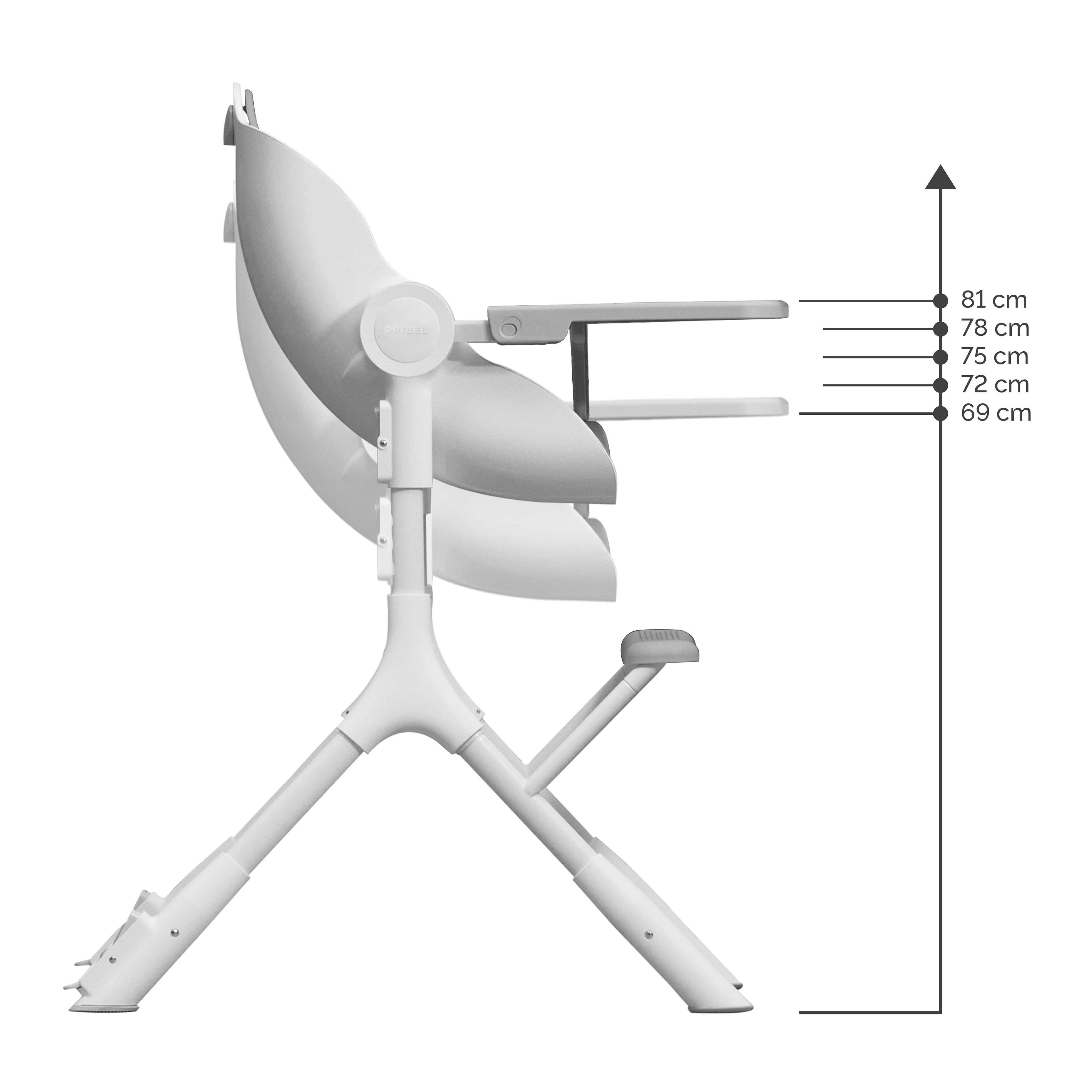 Oribel Cocoon Z High Chair | The Nest Attachment Parenting Hub