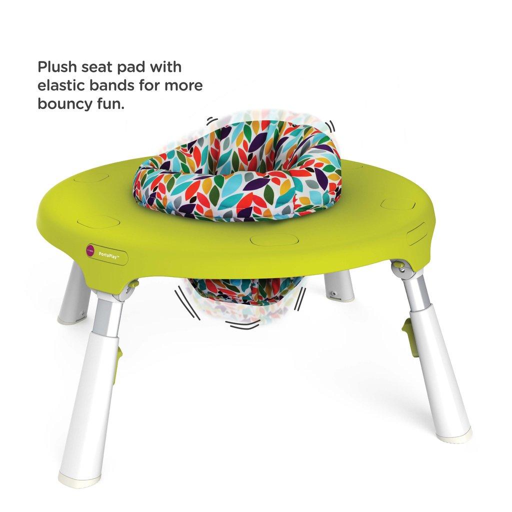 Oribel PortaPlay Convertible Activity Center Forest Friend with Stools (green) | The Nest Attachment Parenting Hub
