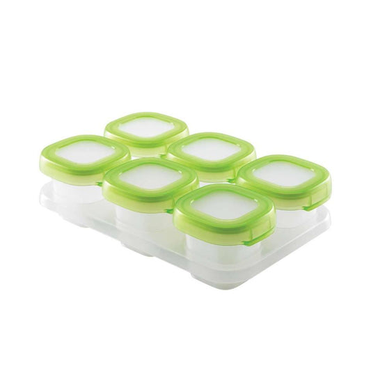 Oxo Tot Baby Blocks Freezer Storage Containers 2oz x 6 | The Nest Attachment Parenting Hub