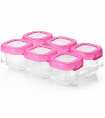 Oxo Tot Baby Blocks Freezer Storage Containers 2oz x 6 | The Nest Attachment Parenting Hub