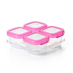 Oxo Tot Baby Blocks Freezer Storage Containers 4oz x 4 | The Nest Attachment Parenting Hub