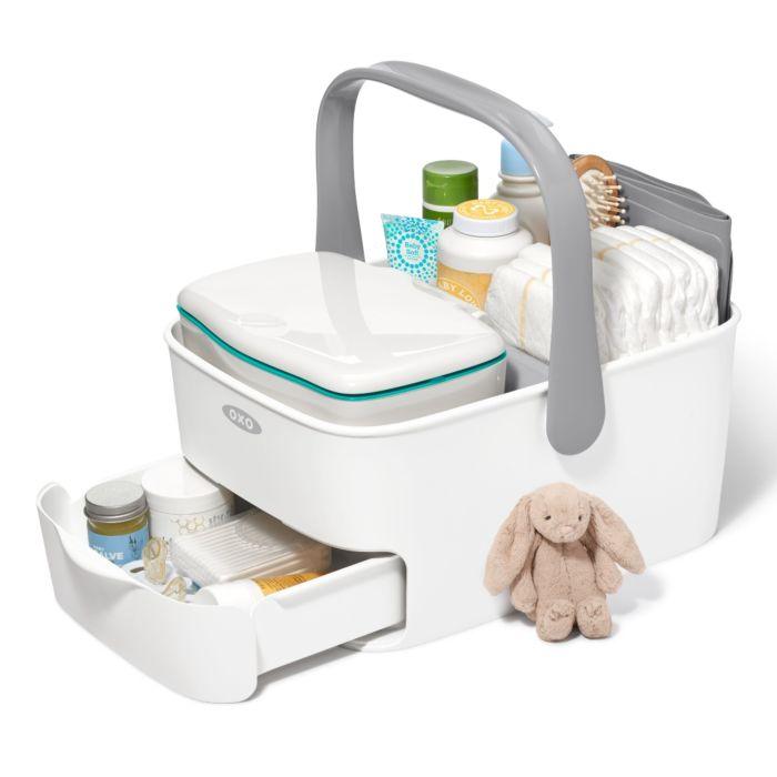 Oxo Tot Diaper Caddy with Changing Mat | The Nest Attachment Parenting Hub