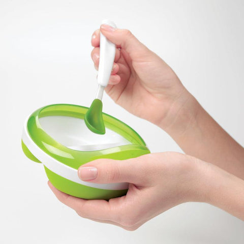 Oxo Tot Divided Feeding Dish With Removable Training Ring | The Nest Attachment Parenting Hub