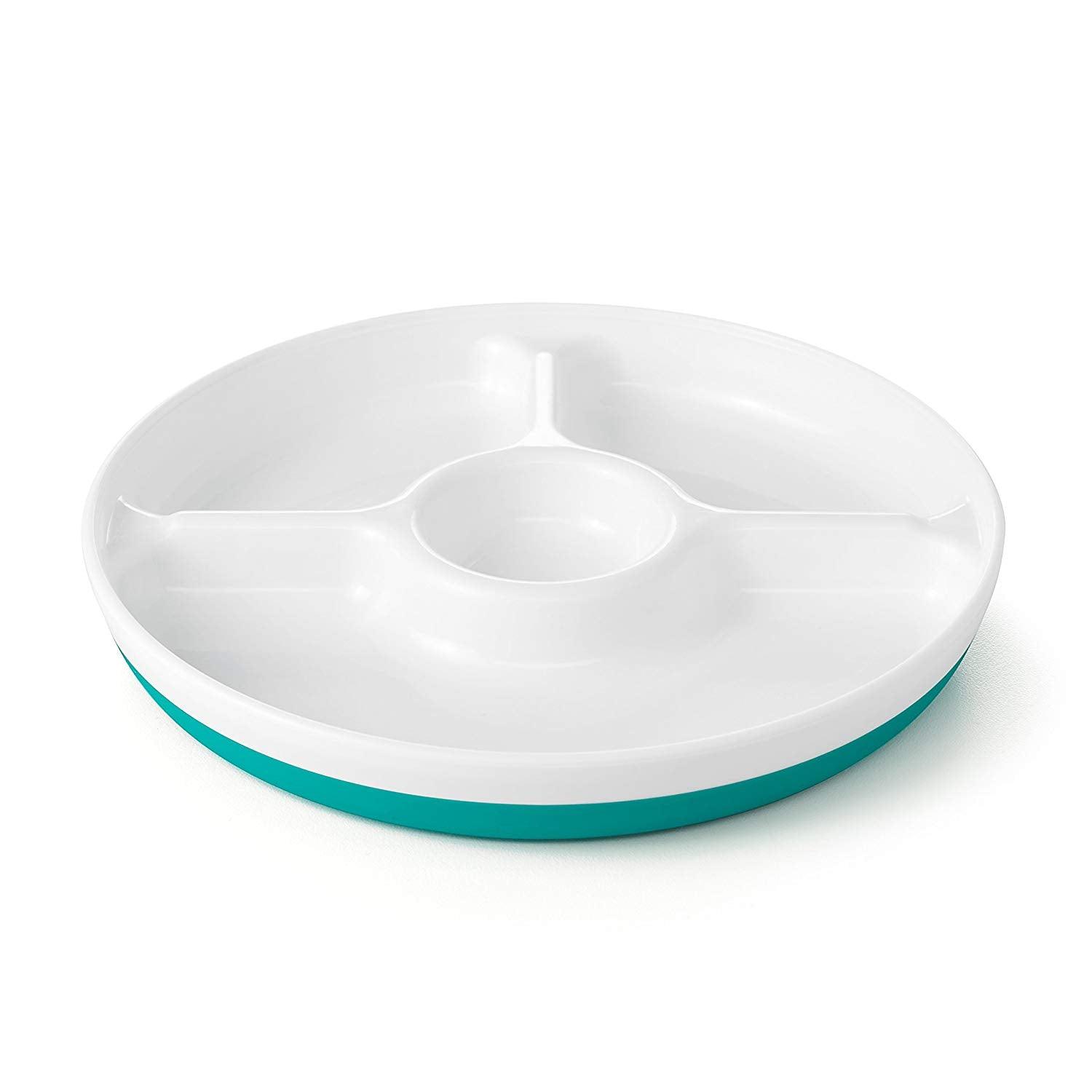 Oxo Tot Divided Plate With Removable Training Ring | The Nest Attachment Parenting Hub