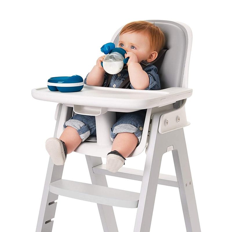  OXO Tot Transitions Straw Cup With Removable Handles - 6oz -  Navy : Baby