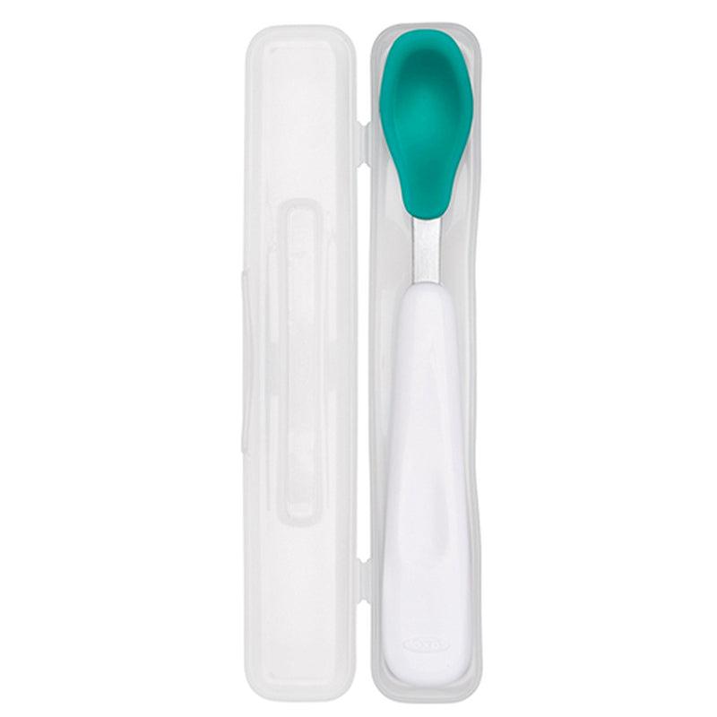 Oxo Tot On-The-Go Feeding Spoon | The Nest Attachment Parenting Hub