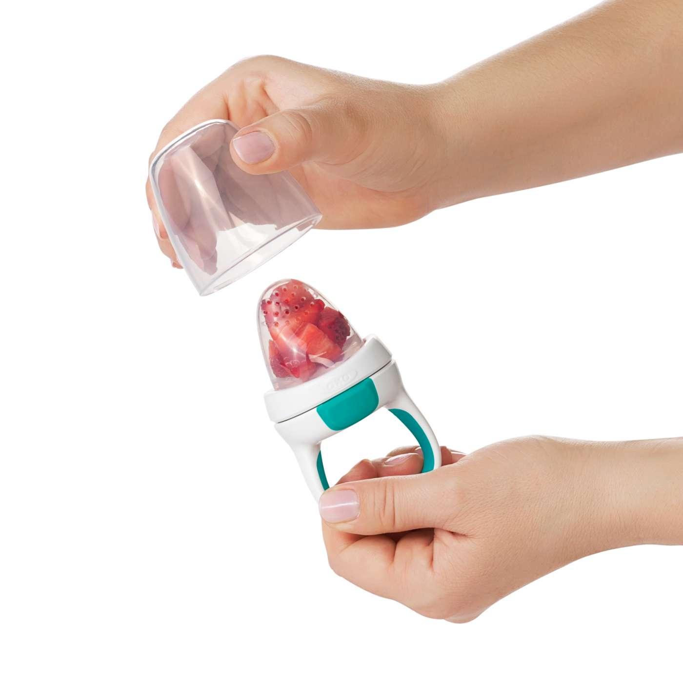 Oxo Tot Silicone Self-Feeder | The Nest Attachment Parenting Hub