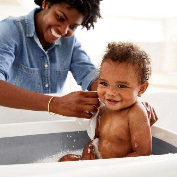 OXO Tot Splash & Store Bath Tub | The Nest Attachment Parenting Hub