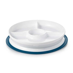Oxo Tot Stick & Stay Suction Divided Plate | The Nest Attachment Parenting Hub