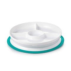 Oxo Tot Stick & Stay Suction Divided Plate | The Nest Attachment Parenting Hub