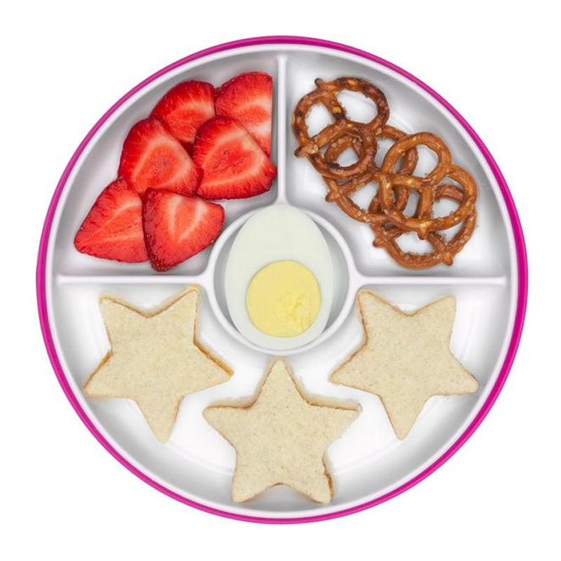 Oxo Tot Stick & Stay Suction Divided Plate | The Nest Attachment Parenting Hub