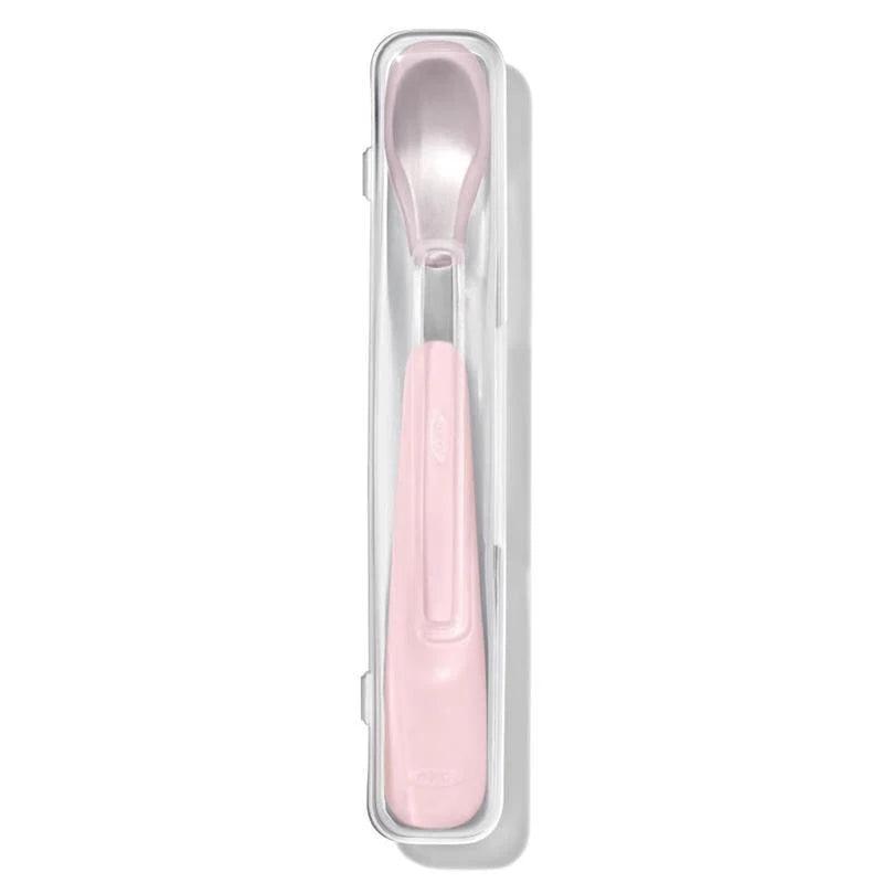 Oxo Tot On-The-Go Feeding Spoon | The Nest Attachment Parenting Hub