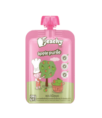 Peachy Baby Food Apple Purée 6m+ | The Nest Attachment Parenting Hub
