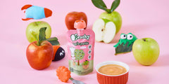 Peachy Baby Food Apple Purée 6m+ | The Nest Attachment Parenting Hub