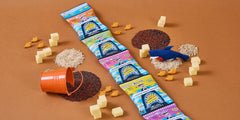 Peachy Cheesy Shark Biscuits 15g x 5packs (12m+) | The Nest Attachment Parenting Hub