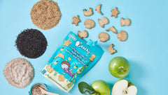 Peachy Multigrain Cookies Apple with Quinoa and Flaxseed 50g (12m+) | The Nest Attachment Parenting Hub
