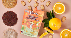 Peachy Multigrain Cookies Orange with Quinoa and Flaxseed 50g (12m+) | The Nest Attachment Parenting Hub