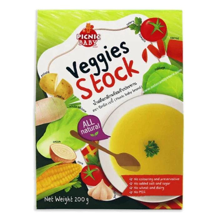 Picnic Baby Veggie Stock 200g (6m+) | The Nest Attachment Parenting Hub