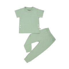 Bamberry Baby Marshmallow Collection Pajama Set - Matcha Green