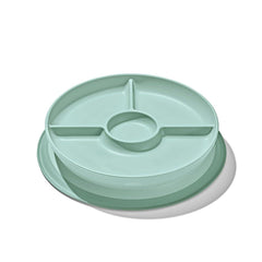 Oxo Tot Stick & Stay Suction Divided Plate | The Nest Attachment Parenting Hub