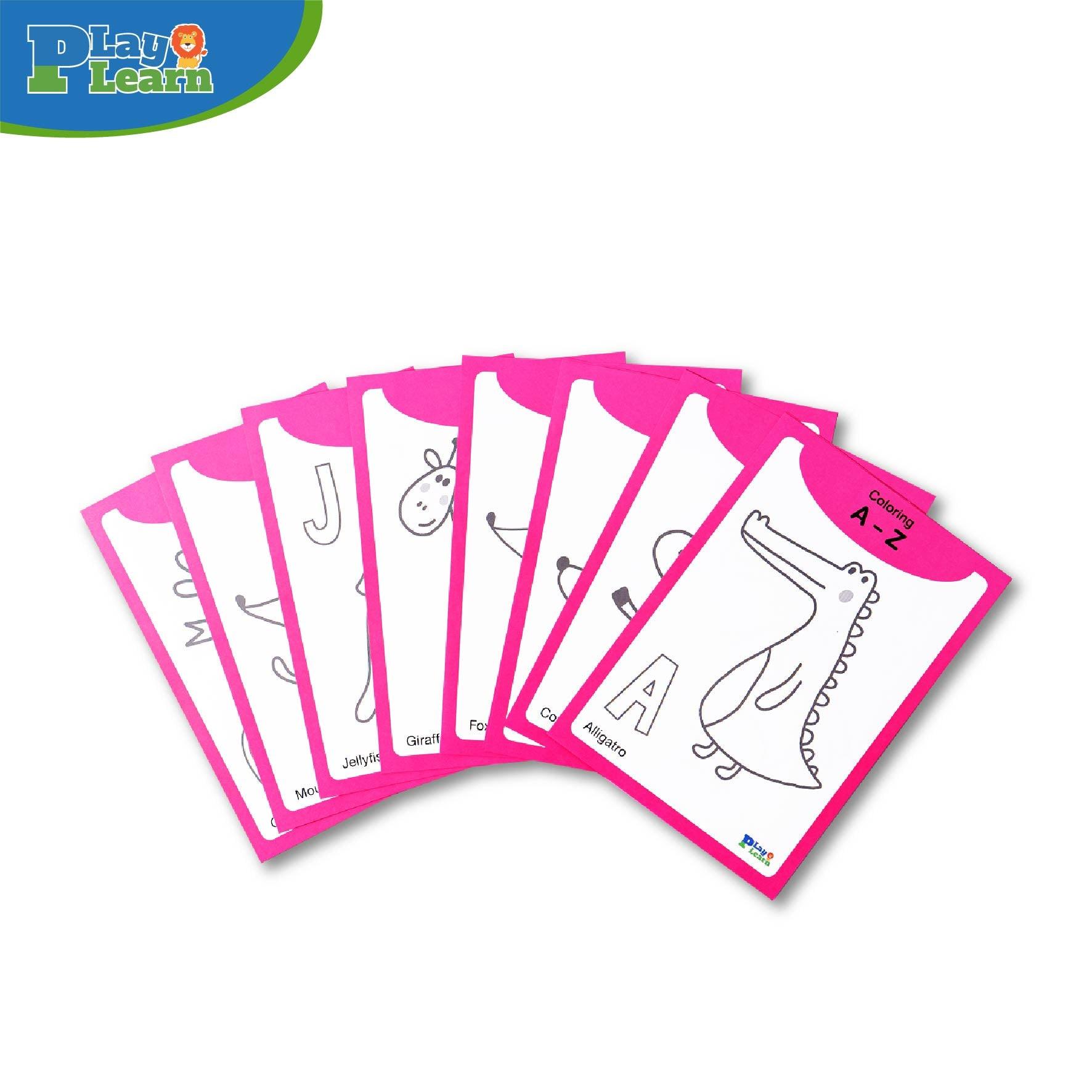 Play Learn Coloring Pad Set A5 | The Nest Attachment Parenting Hub