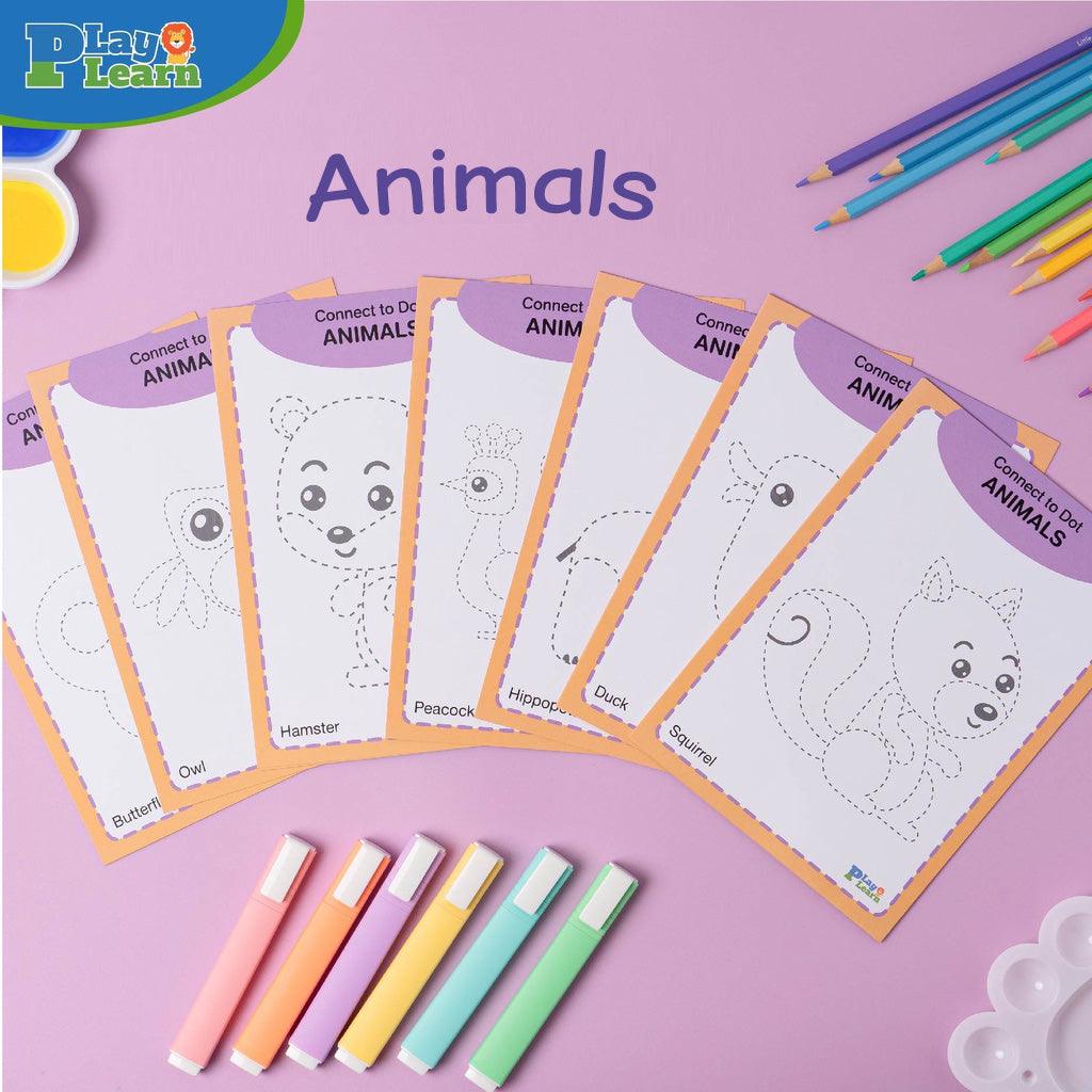 Play Learn Coloring Pad Set A5 | The Nest Attachment Parenting Hub