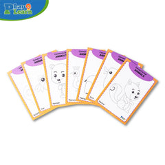 Play Learn Coloring Pad Set A5 | The Nest Attachment Parenting Hub
