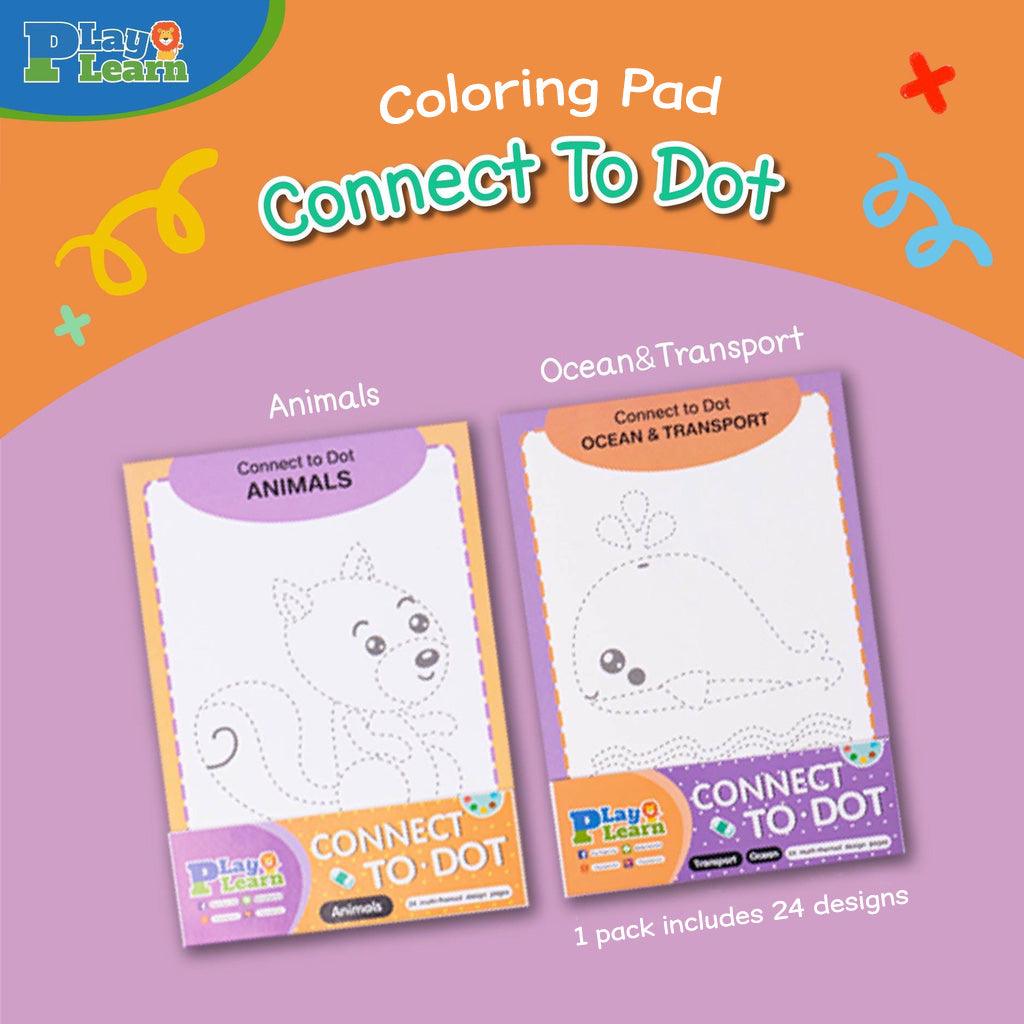 Play Learn Coloring Pad Set A5 | The Nest Attachment Parenting Hub