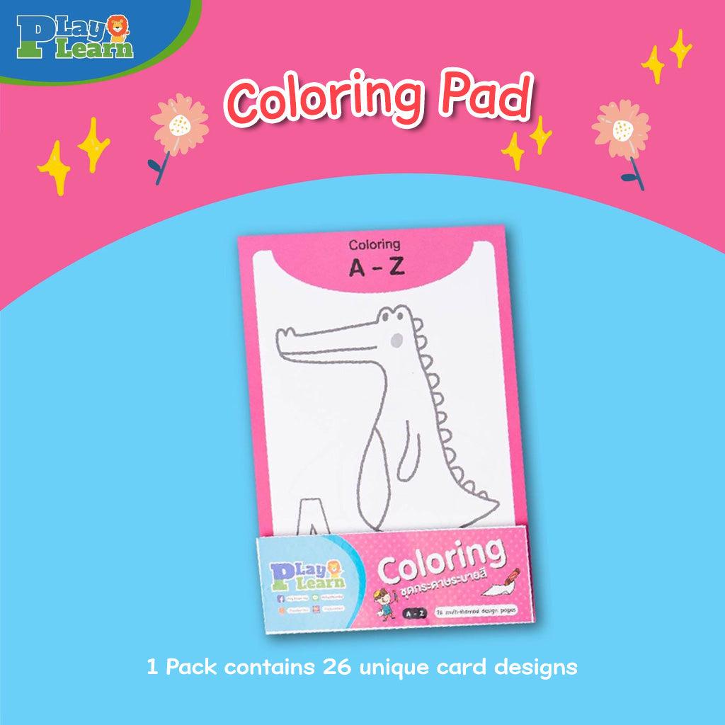 Play Learn Coloring Pad Set A5 | The Nest Attachment Parenting Hub