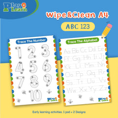 Play Learn Wipe and Clean Pad A4 | The Nest Attachment Parenting Hub