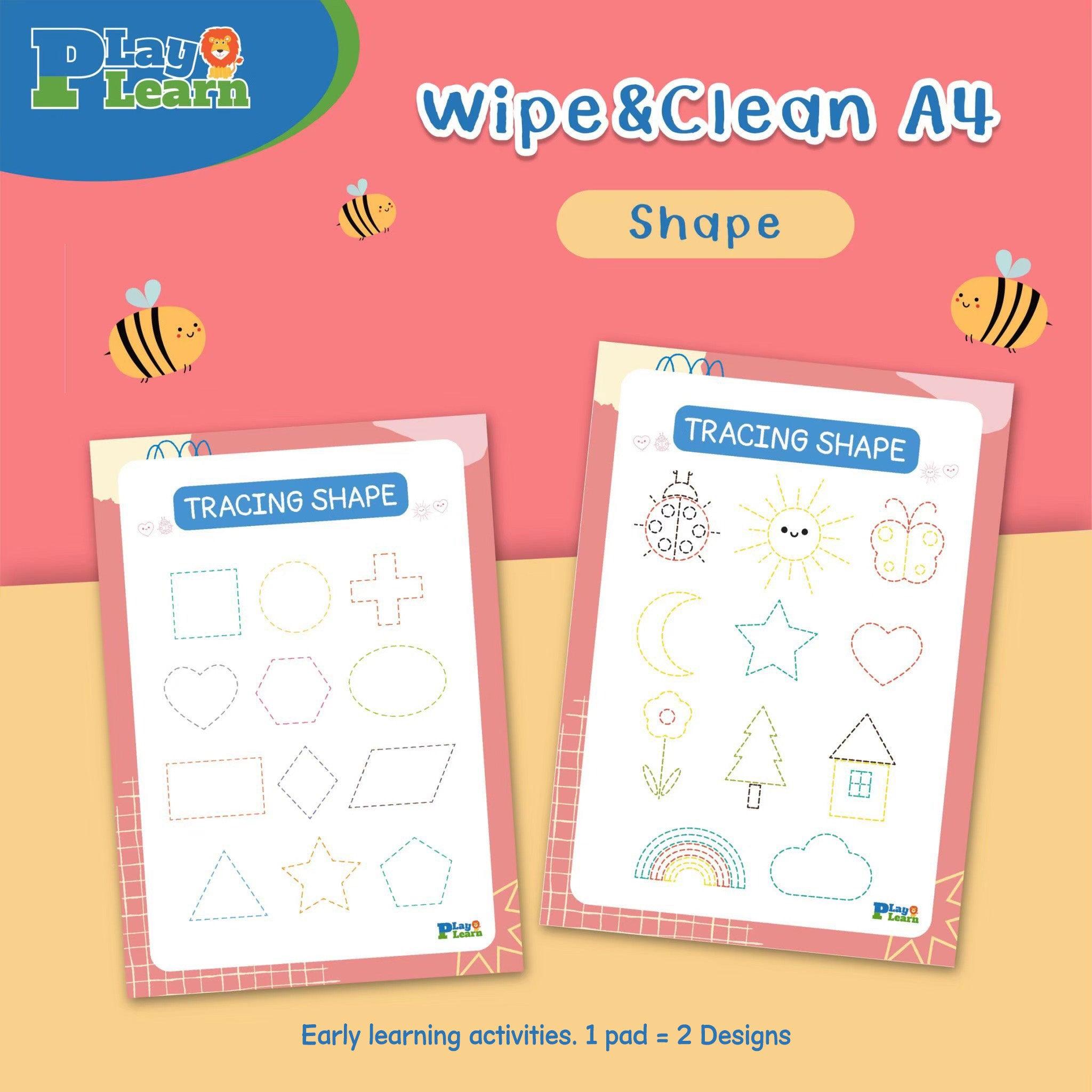 Play Learn Wipe and Clean Pad A4 | The Nest Attachment Parenting Hub