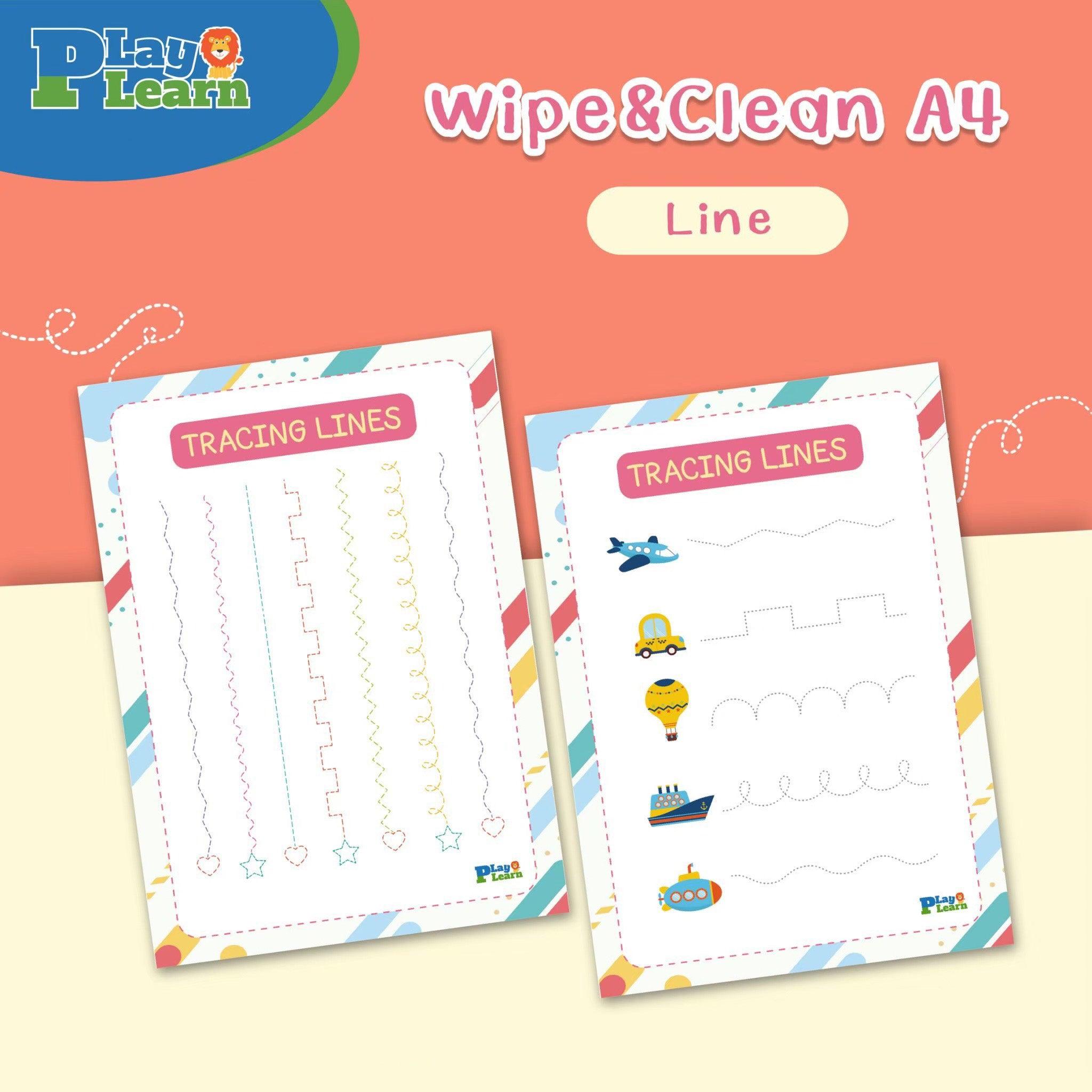 Play Learn Wipe and Clean Pad A4 | The Nest Attachment Parenting Hub