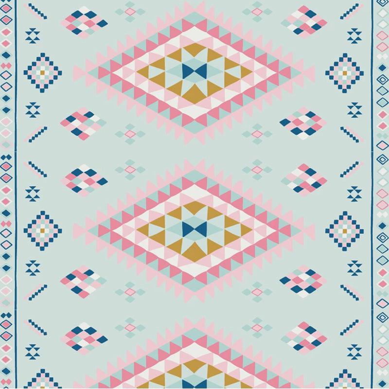 Play with Pieces Moroccan Rug/ Polka Dot Play Mat | The Nest Attachment Parenting Hub
