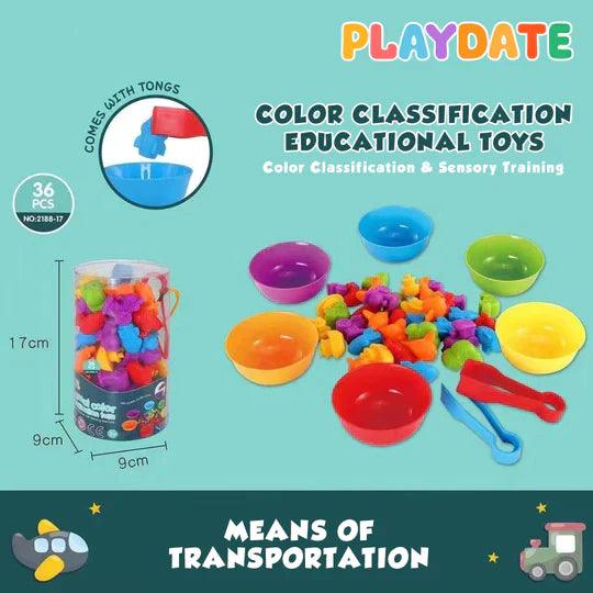 Playdate Color Classification Educational Toys 3+ | The Nest Attachment Parenting Hub