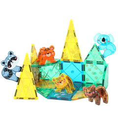 Playdate Kebo Jungle Animals Magnetic Tiles 3y+ | The Nest Attachment Parenting Hub