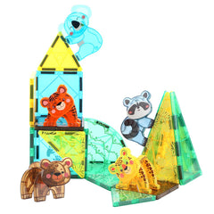 Playdate Kebo Jungle Animals Magnetic Tiles 3y+ | The Nest Attachment Parenting Hub